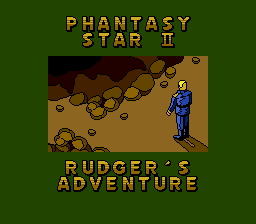 Phantasy Star II - Rudger's Adventure (Japan) (SegaNet)